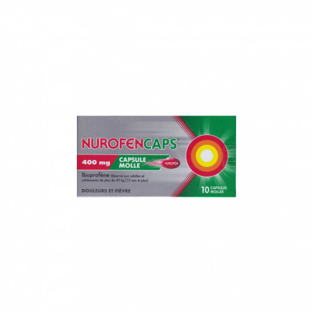 Nurofen Caps 400mg 10 capsules molles 3400922133843