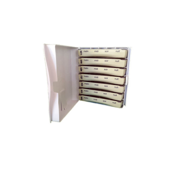 Pilbox Basic pilulier Hebdomadaire