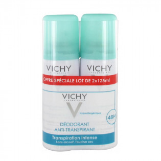 Vichy Déodorant Anti-Transpirant Efficacité 48H Lot de 2 x 125 ml 3337871397845