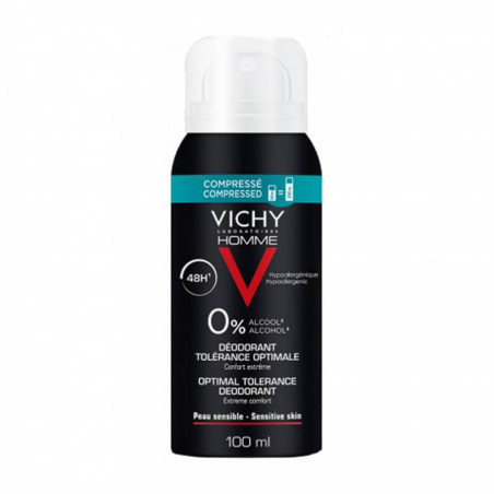 Vichy Homme Déodorant Tolérance Optimale 100 ml 3337875703154