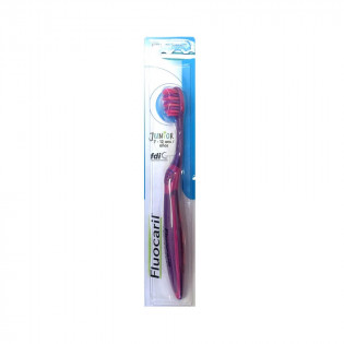 Fluocaril Brosse à Dents Extra Souple Junior 7-12 ans violet et rose 8710604763660