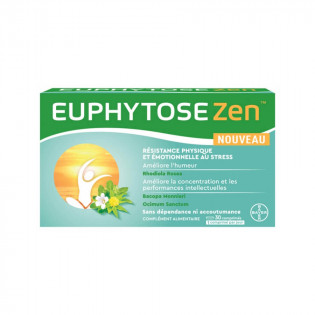 Bayer Euphytose Zen résistance physique et émotionnelle au stress30 Comprimés 3534510000740
