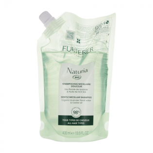 René Furterer Naturia Organic Micellar Shampoo Eco-Refill 400 ml