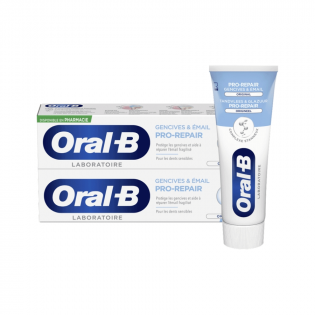 Oral-B Pro-Repair Original Gencives & Émail Lot de 2 x 75 ml 8001841724355