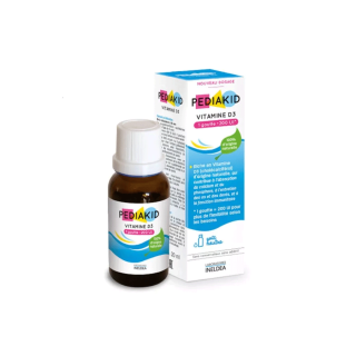 Pediakid Vitamin D3 200 IU 100% natural origin 20ml