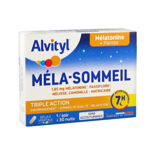 Alvityl Mela-Sleep Night 30 Capsules