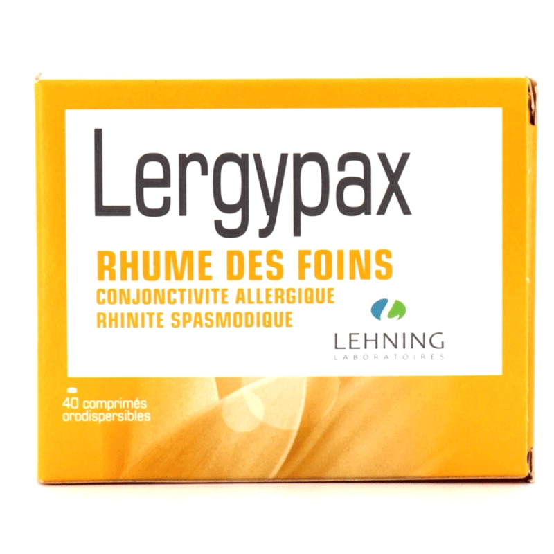 Lehning Lergypax rhume des foins 40 comprimés 3400921898002