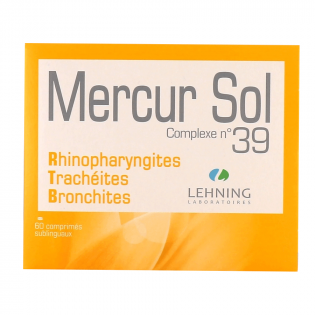 Lehning Mercur Sol complex n°39 60 tablets
