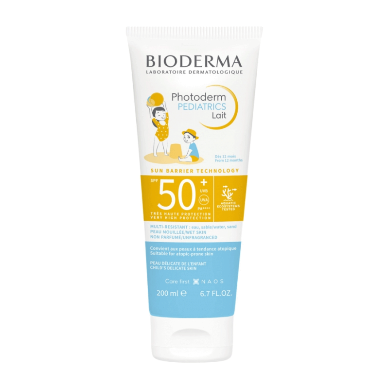 Bioderma Photoderm Pediatrics Lait SPF50+ 200 ml 3701129807293