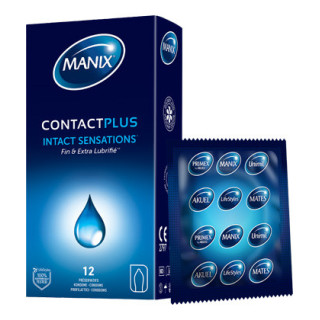 Manix Contact. Box of 12 Condoms