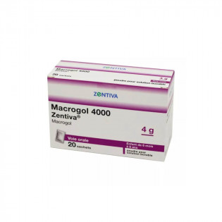 Zentiva Macrogol 4000 Zentiva Powder Oral Solution 4 g 20 sachets