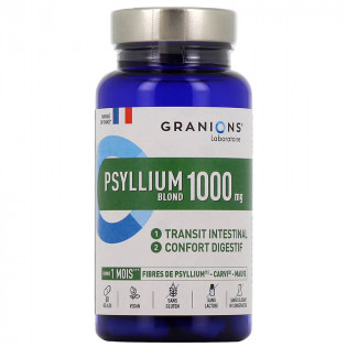 Granions Psyllium 1000 mg bottle 60 capsules