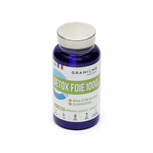 Granions Détox Foie 1000 mg 60 comprimés 3760155216486