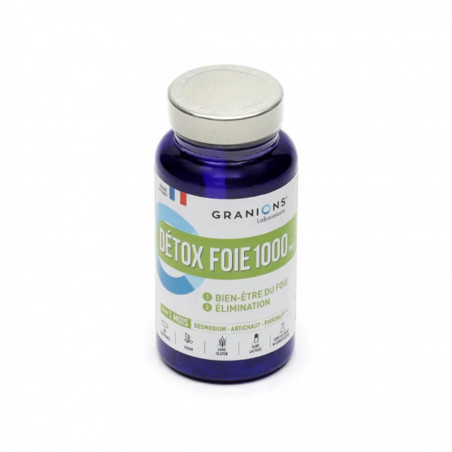 Granions Détox Foie 1000 mg 60 comprimés 3760155216486