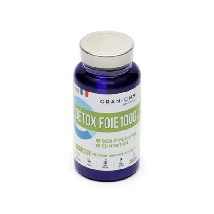 Granions Liver Detox 1000 mg 60 tablets