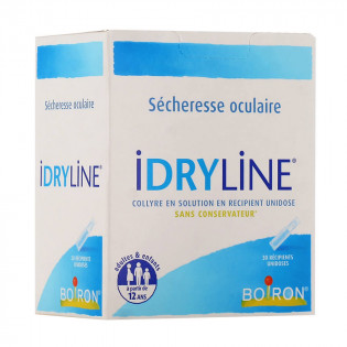 Boiron Idryline Sécheresse Oculaire Collyre 30 unidoses 3400930211212