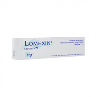 Lomexin creme antifongique tube 15g