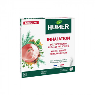 Humer Inhalation box of 8 effervescent tablets