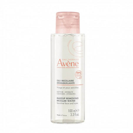 Avène Les essentiels Eau Micellaire Démaquillante Visage et Yeux Peaux Sensibles 100 ml 3282770152456