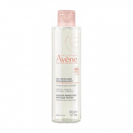 Avène Les essentiels Eau Micellaire Démaquillante Visage et Yeux Peaux Sensibles 200 ml 3282770152456