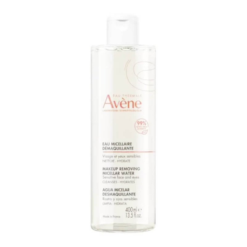 Avène Les essentiels Eau Micellaire Démaquillante Visage et Yeux Peaux Sensibles 400 ml 3282770390179