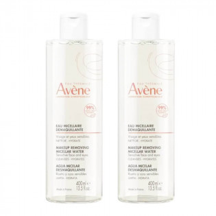 Avene Les essentiels Micellar Cleansing Water Face and Eyes Sensitive Skin Batch 2x400 ml