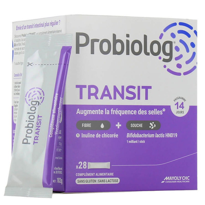 Probiolog Transit 28 Sachets arome Framboise 3701427900085