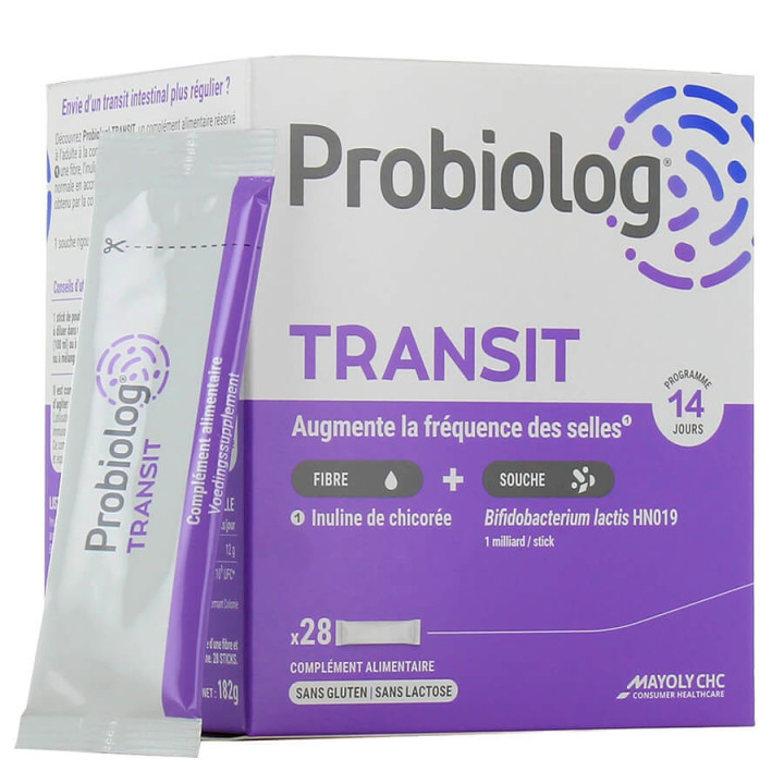 Probiolog Transit 28 Sachets Raspberry flavour