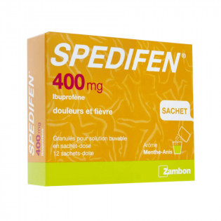 Spedifen 400 mg ibuprofen granules 12 sachets