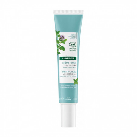 Klorane Crème Pureté à la Menthe Bio 40 ml 3282770146929