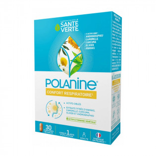 Santé Verte Polanine confort respiratoire 30 comprimés 5060072731689