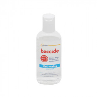 Baccide gel hydroalcoolique mains sans parfum 100 ml 3614810001569
