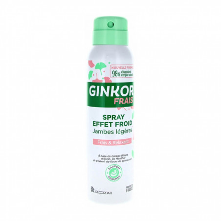 Ginkor Frais Spray effet froid jambes légères 125 ml 3665490000137