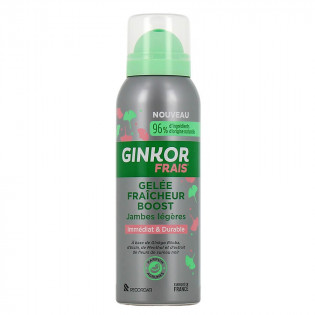 Ginkor Frais Gelée Fraîcheur Boost jambes légères 100 ml 3665490000144