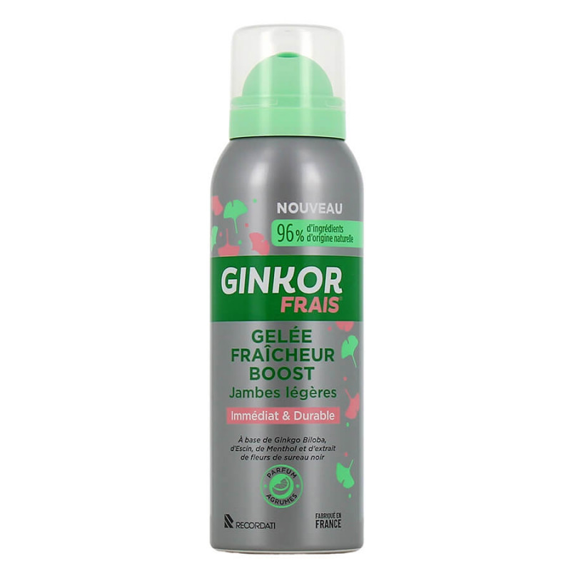 Ginkor Frais Gelée Fraîcheur Boost jambes légères 100 ml 3665490000144