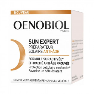 Oenobiol Sun Expert Préparateur Solaire Anti-Âge 30 Capsules 8713304953508