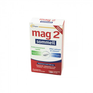 MAG 2 SLEEP Fast Sleep, Calming and Relaxing Effect 30 Prolonged-Release Tablets