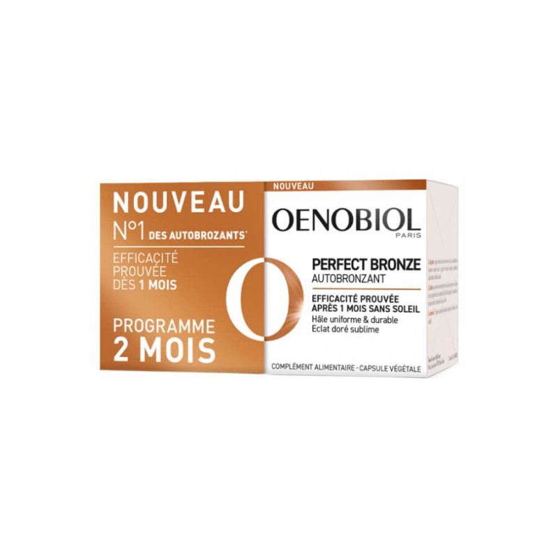 Oenobiol Perfect Bronze Autobronzant Lot De 2 X 30 Capsules