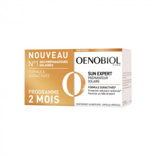 Oenobiol Sun Expert Préparateur Solaire Lot de 2 x 30 Capsules 8713304953539