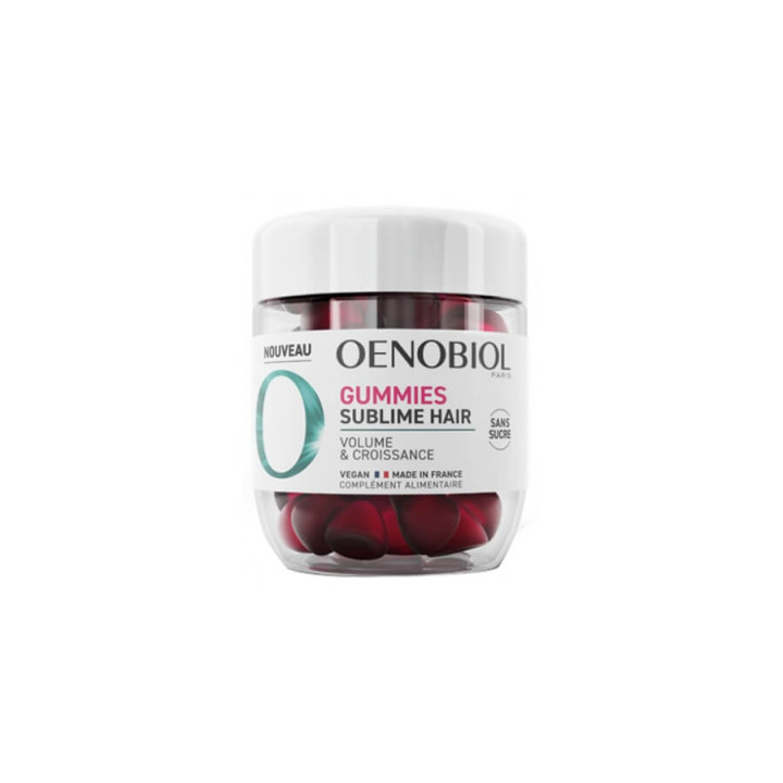 Oenobiol Sublime Hair volume and growth 60 Gummies