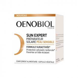 Oenobiol Sun Expert Préparateur Solaire Peau Sensible 30 Capsules 8713304953546