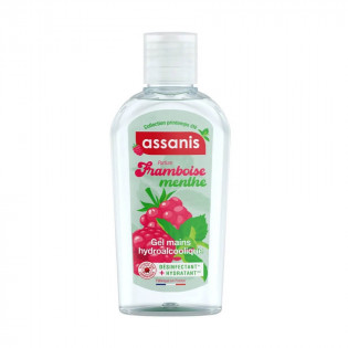 Assanis Hydroalcoholic Hand Gel 80 ml Fragrance: Raspberry Mint