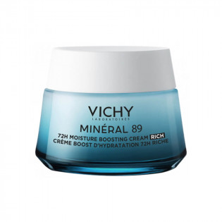 Vichy Minéral 89 Crème Boost d'Hydratation 72H Riche 50 ml 3337875839501
