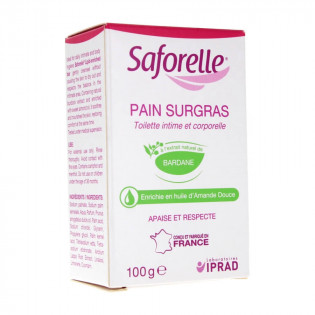 Saforelle Pain Surgras toilette intime et corporelle 100 gr 3401365879343