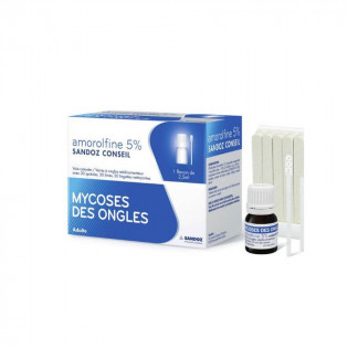 Sandoz Amorolfine 5% Nail Polish Nail fungus