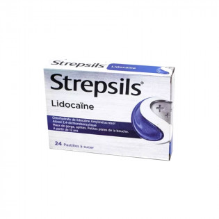 Strepsils Lidocaine 24 Tablets