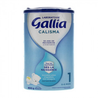 Gallia Calisma 1er Âge 0-6 Mois 800 gr