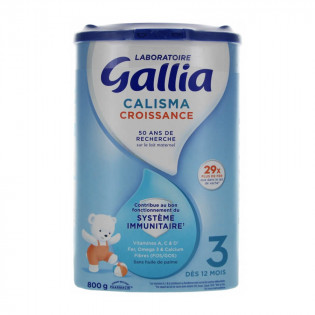 Gallia Calisma Croissance 3ème Âge +12 Mois 800 gr 3041096667842