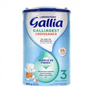 Gallia Galliagest Croissance 3ème Âge +12 Mois 800 gr 3041096841648