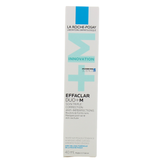 La Roche-Posay Effaclar Duo+M Soin triple correction. Tube 40ML